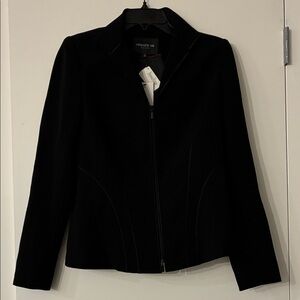 Lafayette 148 New York Elegant Black Blazer